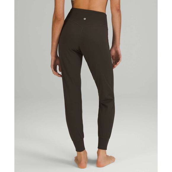 Lululemon Align Jogger Pants Dark Olive Green Women's Size 4 High Rise Pockets - Picture 3 of 11